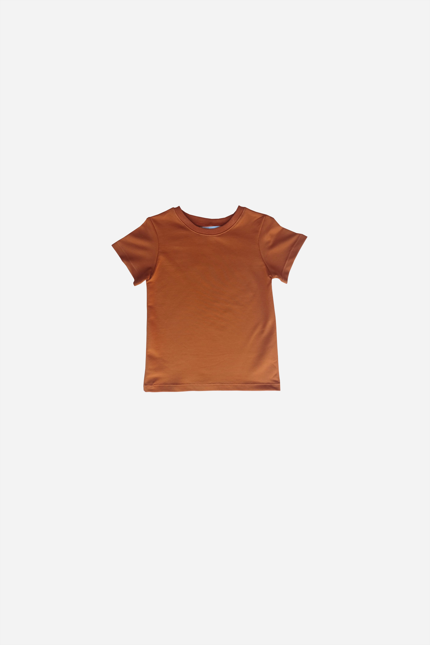 T-shirt || Cognac Plain
